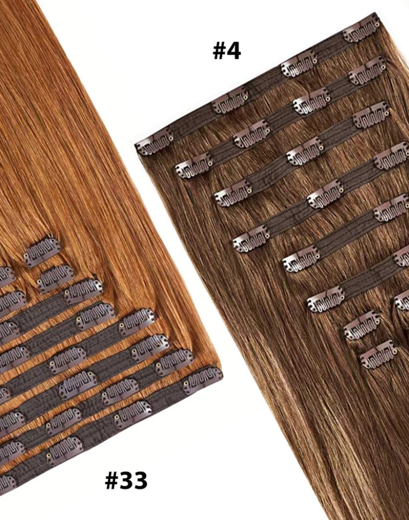 clip in hair extensions