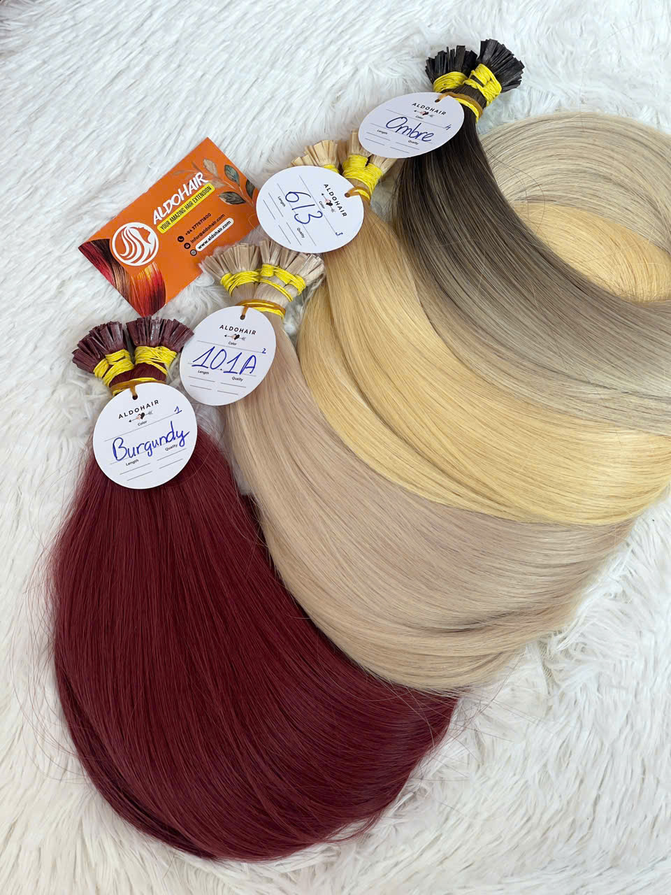 Wholesale Vietnamese Keratin Tip Hair Extensions (U, I, V, Flat, K-Tip)