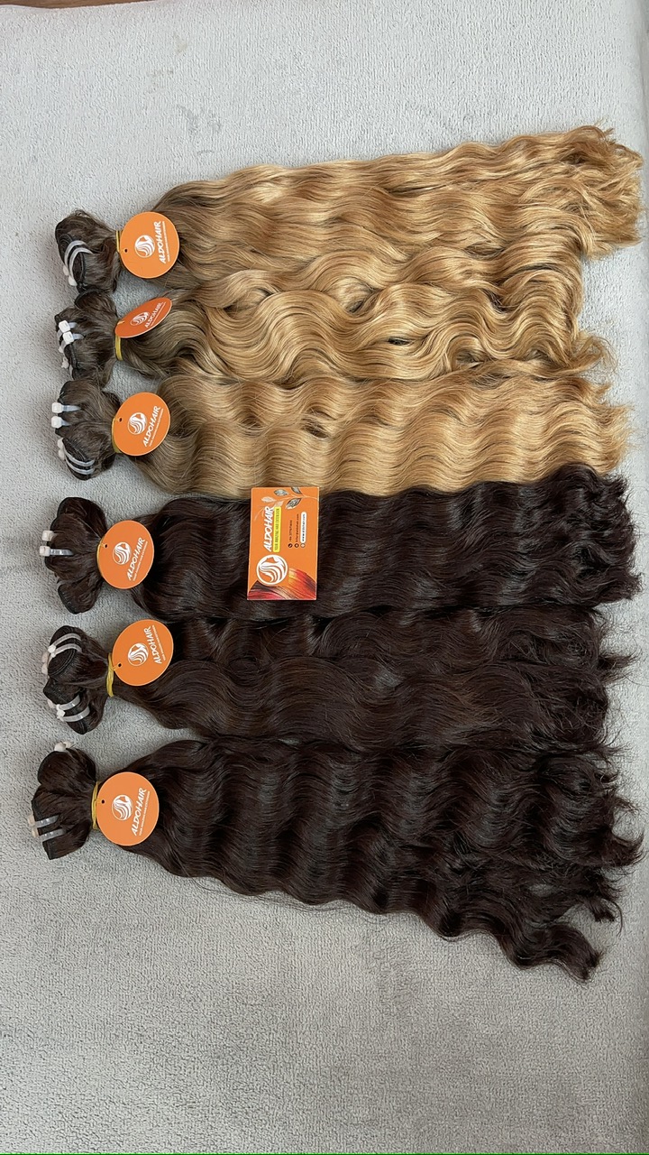 vietnamese-machine-weft-hair-wavy